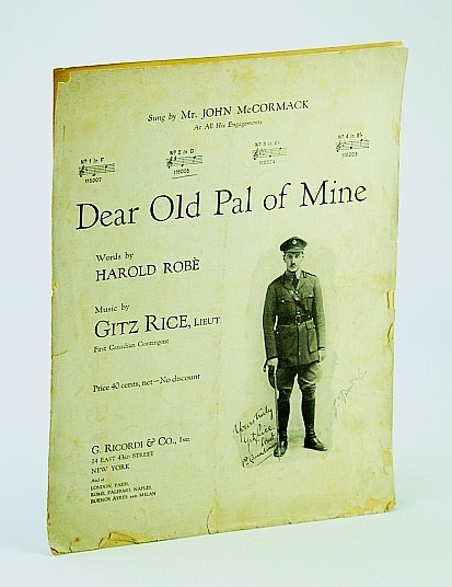 Dear Old Pal of Mine: Sheet Music for Piano and …