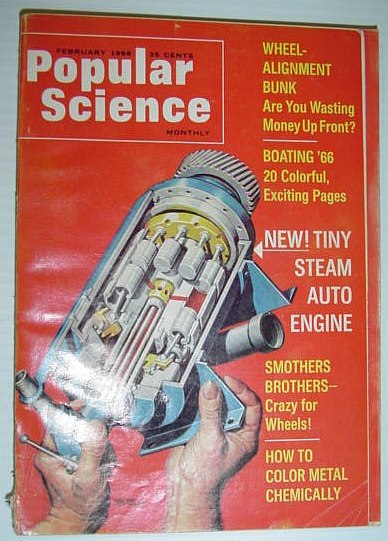 Popular Science Magazine, February (Feb.) 1966