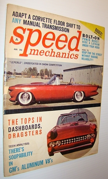 Speed Mechanics Magazine, August, 1961 - Number 50