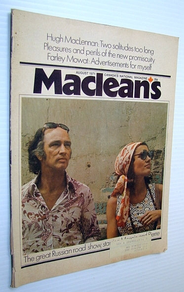 Maclean's - Canada's National Magazine, August 1971 - Margaret and …