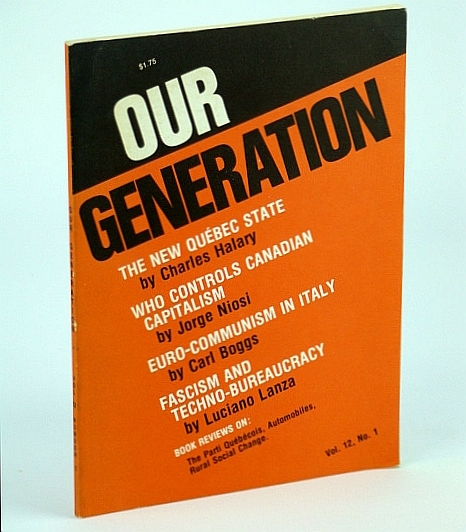 Our Generation, Vol 12, No. 1 - Who Controls Canadian …