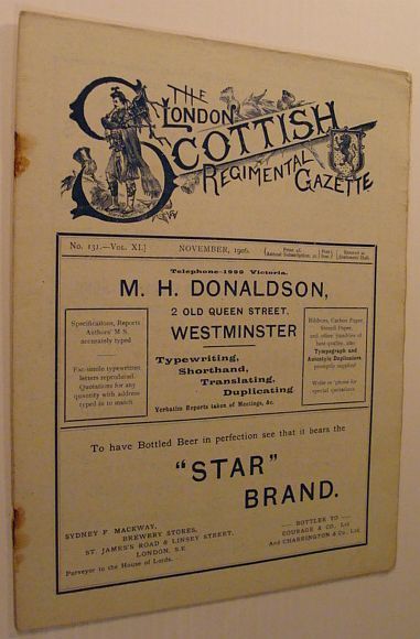 The London Scottish Regimental Gazette: No. 131 - Vol. XI, …