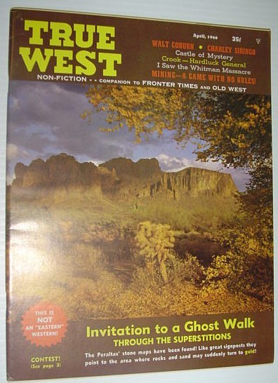 True West Magazine, April 1966 *Invitation to a Ghost Walk*