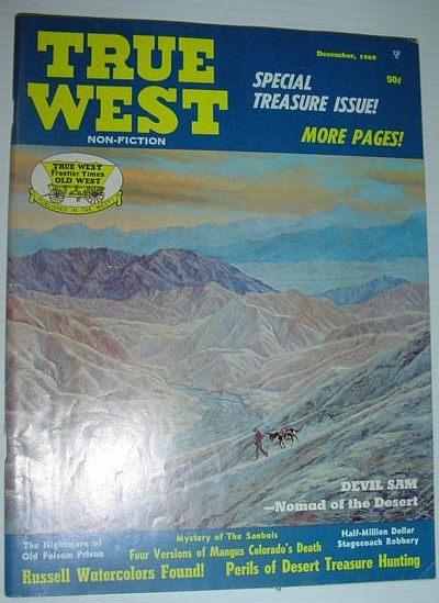 True West Magazine, December 1969 *SPECIAL TREASURE ISSUE*