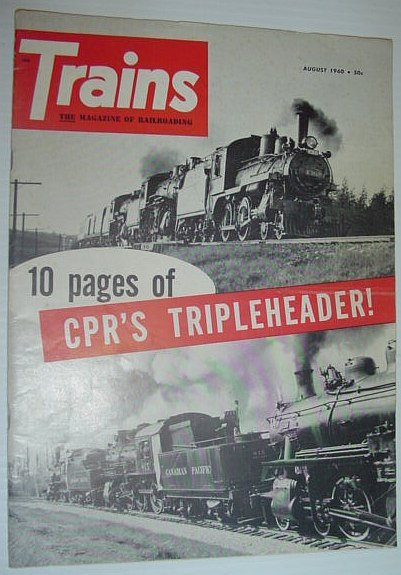 Trains - The Magazine of Railroading: August, 1960