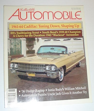 Collectible Automobile Magazine, June 1996