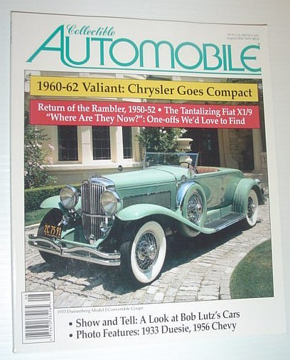 Collectible Automobile Magazine - August 2004
