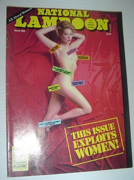 National Lampoon, March 1986 *THIS ISSUE EXPLOITS WOMEN!*