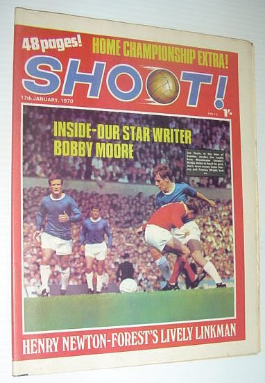 SHOOT! Soccer/Football Magazine, 17 January 1970 *HOME CHAMPIONSHIP EXTRA! / …