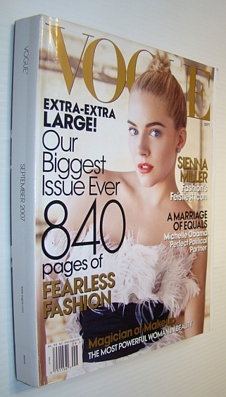 Vogue Magazine, September 2007 "The Issue" - Sienna Miller Cover …
