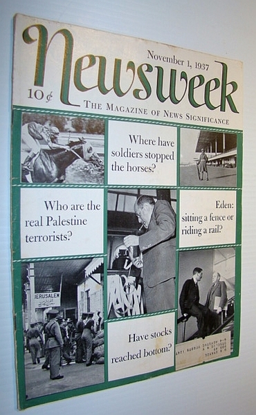 Newsweek Magazine, November 1, 1937