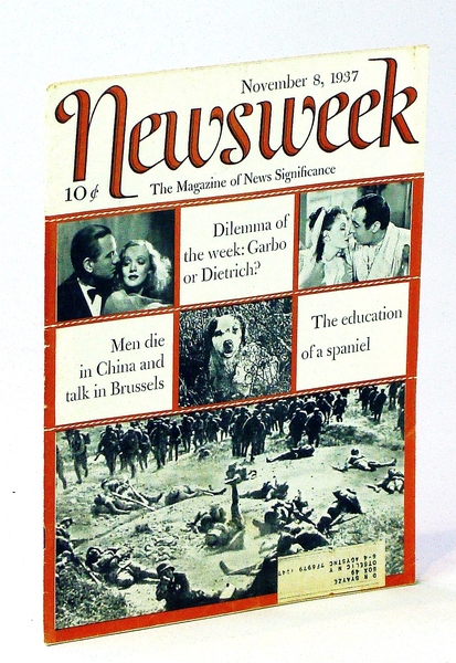 Newsweek Magazine, November 8, 1937