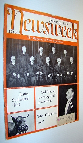 Newsweek Magazine, January 17, 1938