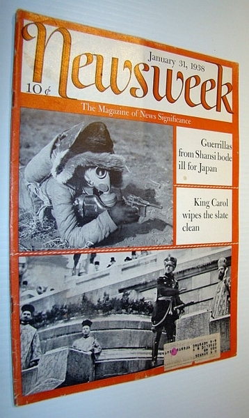 Newsweek Magazine, January 31, 1938