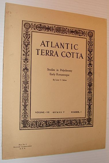 Atlantic Terra Cotta: Volume 8, Number 2, November 1925