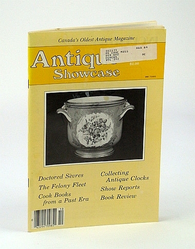 Antique Showcase Magazine, October (Oct.) 1984 - Old Cook Books …