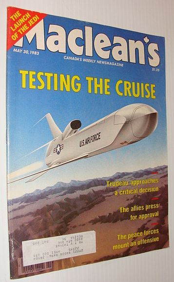 Maclean's Magazine, 30 May 1983 *Cruise Missile Testing*