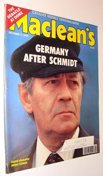 Maclean's Magazine, October 11, 1982 *The Dome Petrolem Debacle*