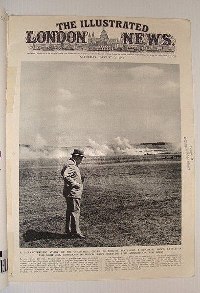 The Illustrated London News, August 2, 1941 *Cover Photo of …