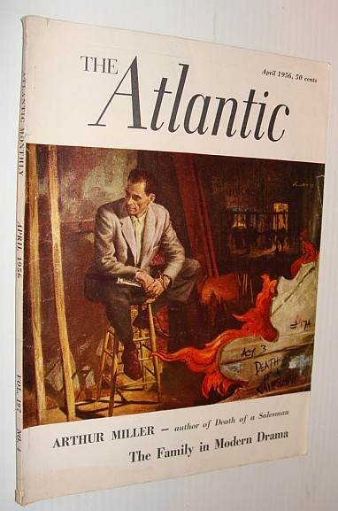 The Atlantic Magazine, April 1956 *Cover Painting of Arthur Miller …