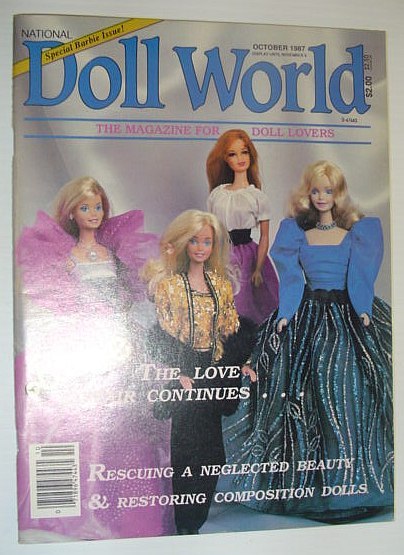 National Doll World, October 1987 *BARBIE - THE LOVE AFFAIR …