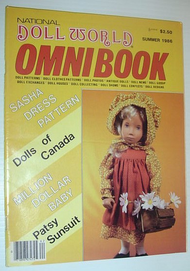 National Doll World Omnibook, Summer 1986 *Sasha Dress Pattern / …