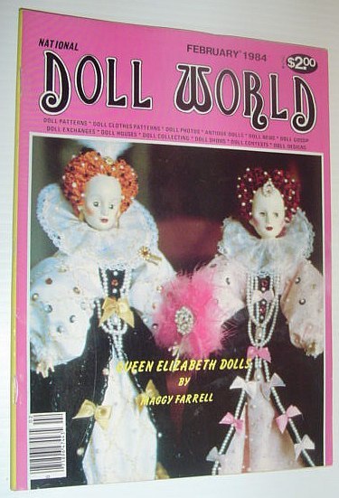 National Doll World, February 1984 *QUEEN ELIZABETH DOLLS*