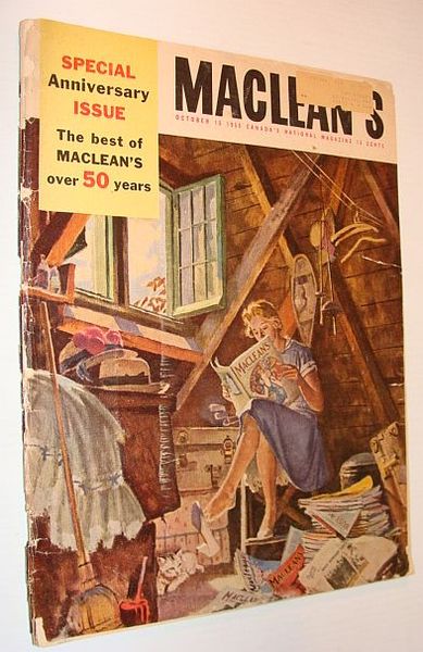 Maclean's Magazine, 15 October 1955 *Fiftieth Anniversary Edition*