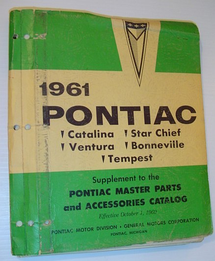 1961 Pontiac - Supplement to the Pontiac Master Parts and …