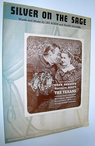 Silver on the Sage: Sheet Music for Piano and Voice …