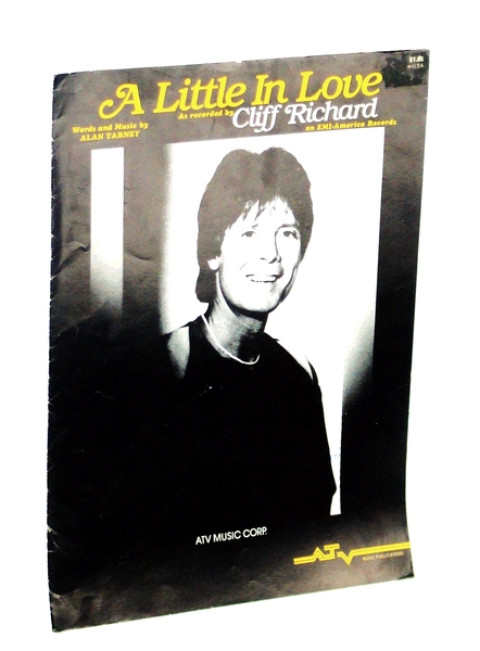A Little in Love - Recorded By Cliff Richard: Sheet …