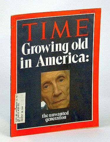 Time Magazine (Canadian Edition), August (Aug.) 3, 1970 - Growing …