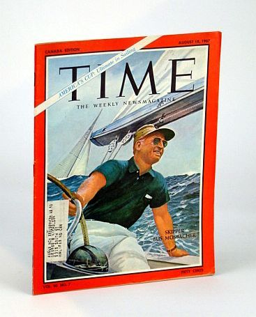 Time Magazine (Canadian Edition) August (Aug.) 18, 1967 - Skipper …