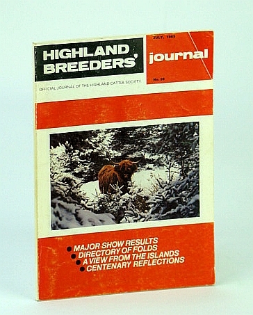 Highland Breeders' Journal - Official Journal of the Highland Cattle …