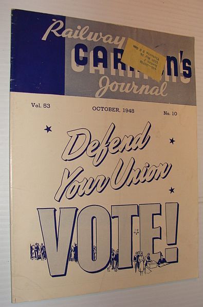 Carmen's Railway Journal, October 1948, Vol 53, No. 10