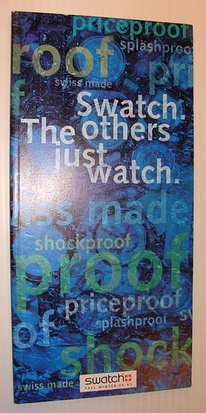 Swatch - The Others Just Watch: Fall/Winter 1994-1995 Catalog (Catalogue)