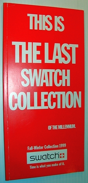 This is the Last Swatch Collection (of the Millennium): Swatch …