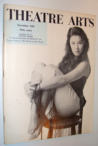 Theatre Arts Magazine, November 1958 *France Nuyen Cover*