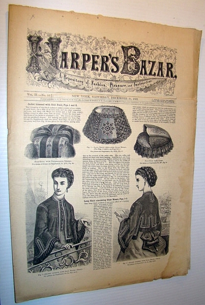 Harper's Bazar (Bazaar), December 25, 1869 - A Repository of …