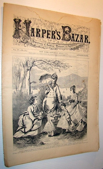 Harper's (Bazaar)Bazar Magazine, July 8, 1871 - A Repository of …