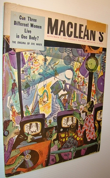 Maclean's Magazine, September 15, 1954 - Col. R.S. McLaughlin