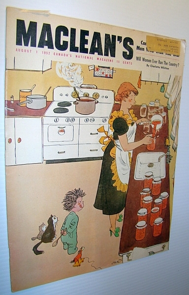 Maclean's Magazine, August 1, 1952 - Sir Robert Watson-Watt