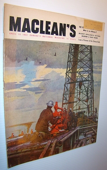 Maclean's Magazine, April 15, 1952 - I Was a Prisoner …