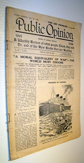 Public Opinion Magazine, Friday May 29, 1936 - A Weekly …