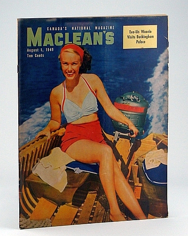 Maclean's, Canada's National Magazine, August 1, 1949 - Helen Gaskin, …
