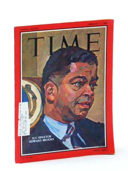 Time Magazine, February 17, 1967 - Senator Edward Brooke Cover