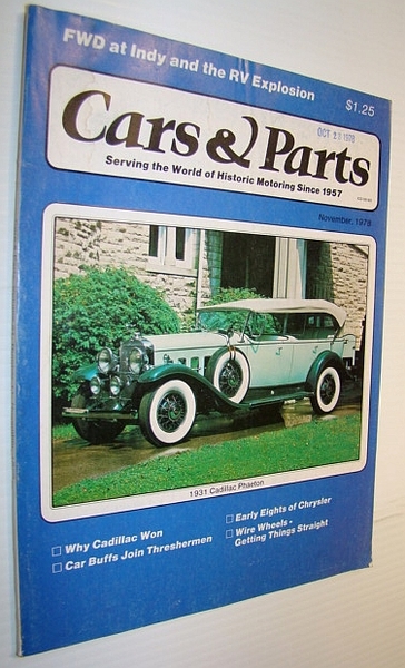 Cars & Parts Magazine, November 1978
