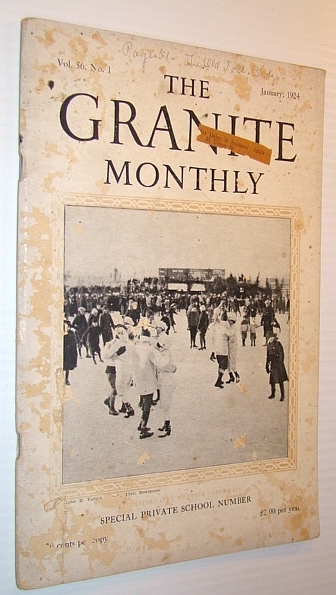 The Granite Monthly - A New Hampshire Magazine, January 1924