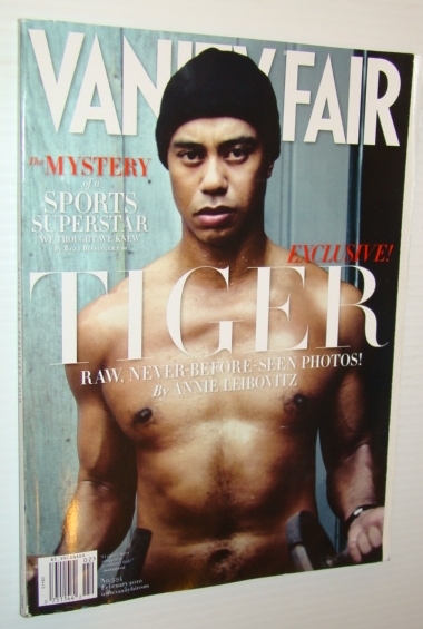 Vanity Fair Magazine, February 2010 - Tiger Woods Cover