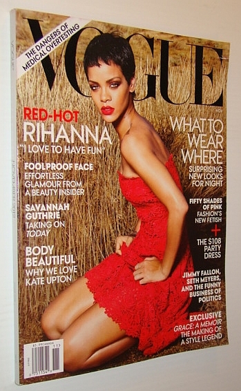 Vogue Magazine (US), November 2012 - Rihanna Cover Photo